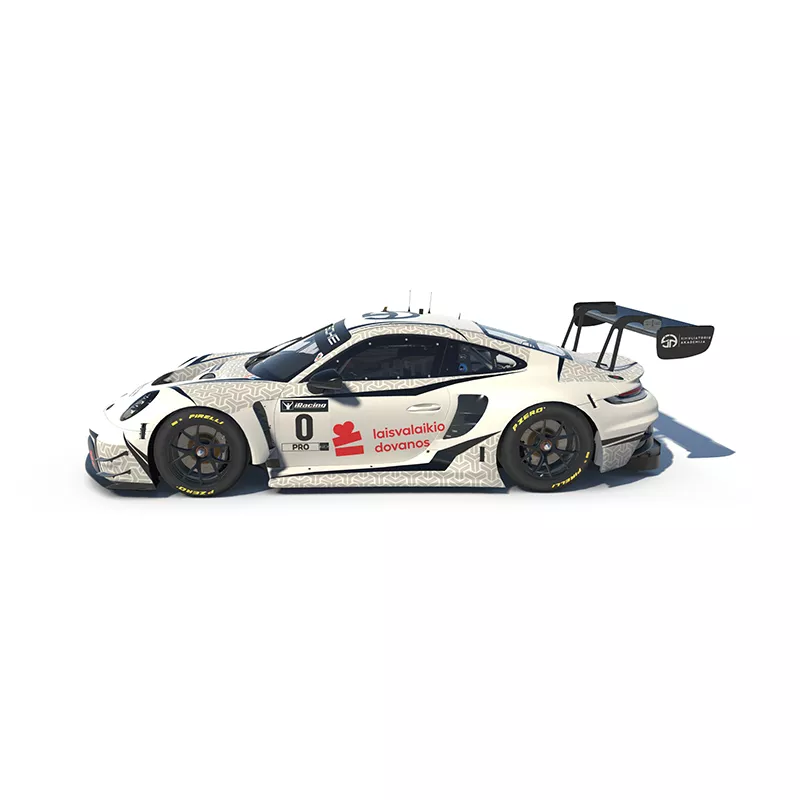 Porsche 992 GT3 R Simuliatorius